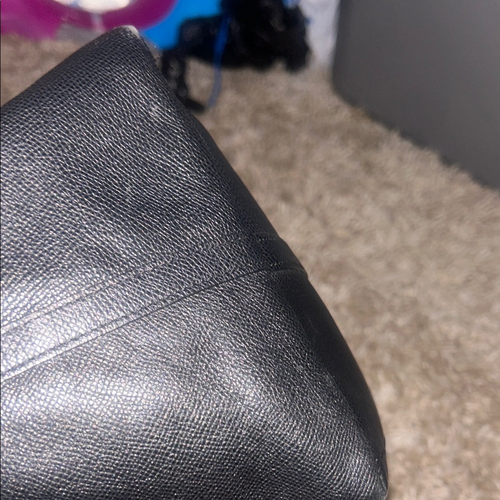 Coach Taxi Black Leather Tote Bag - Picture 4 of 9